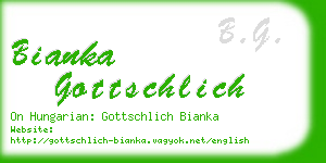 bianka gottschlich business card
